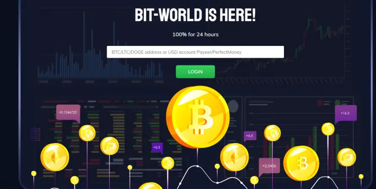 Bit-world.ltd Review: 5 Reasons This HYIP is Risky