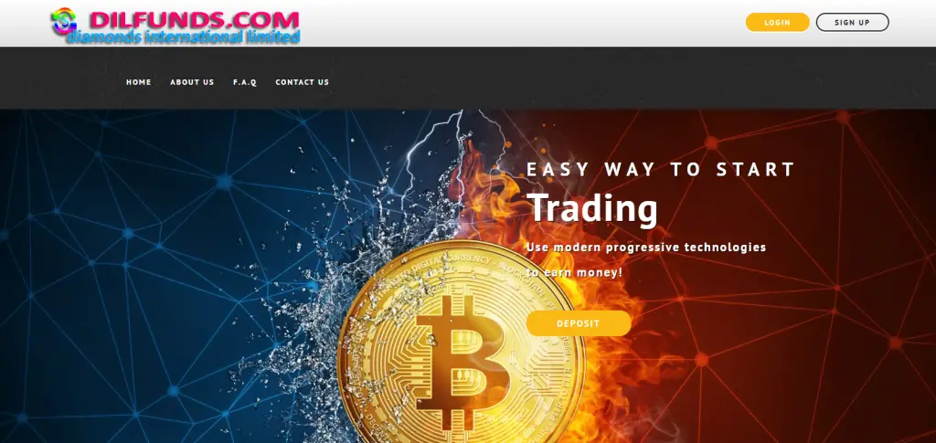 Dilfunds homepage image