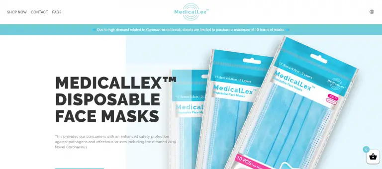 Medicallex.com Review: Why This Face Masks Store is UnReliable [Scam]