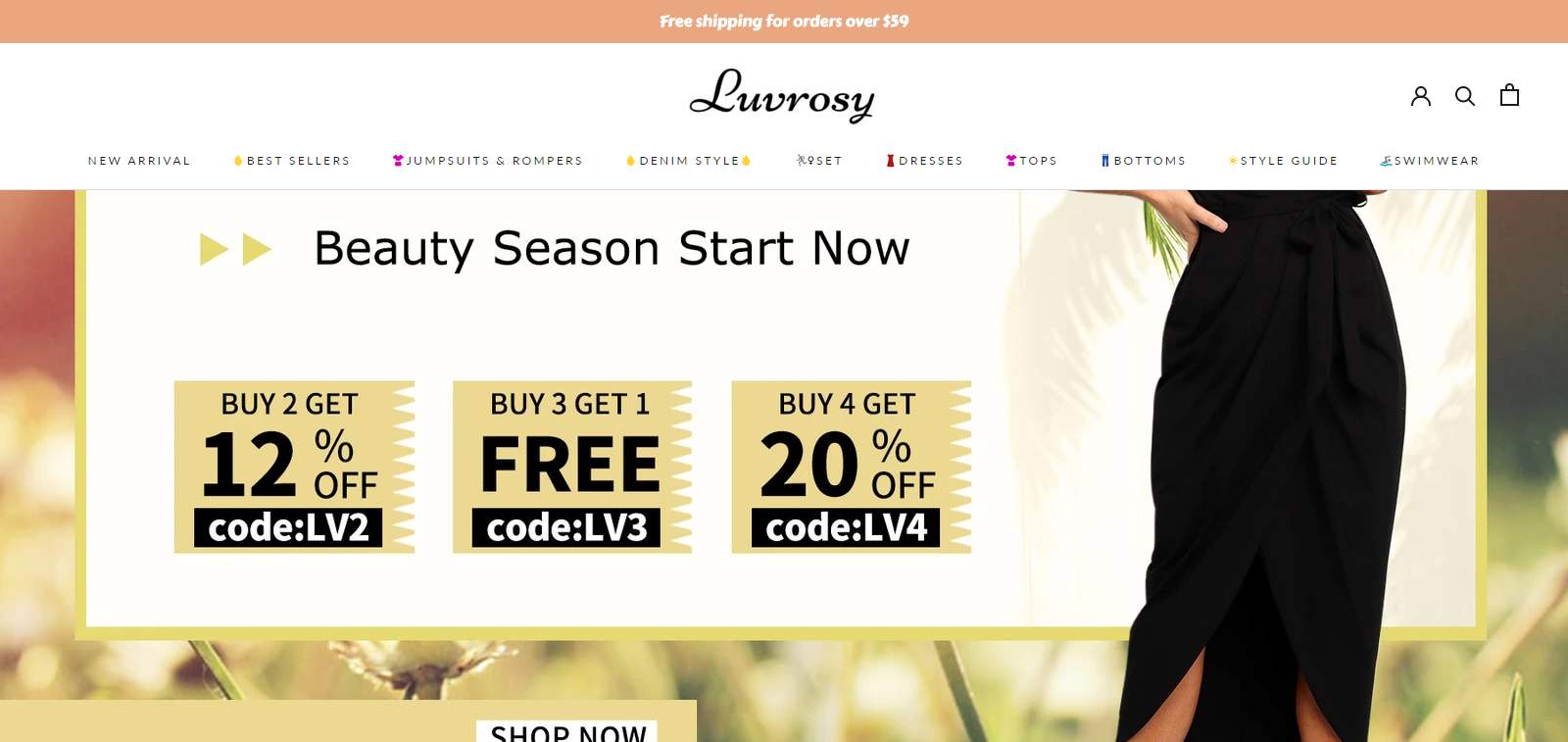 Luvrosy homepage image