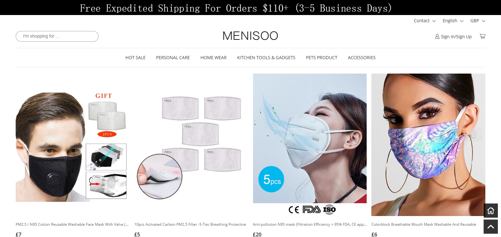 Menisoo Homepage Image