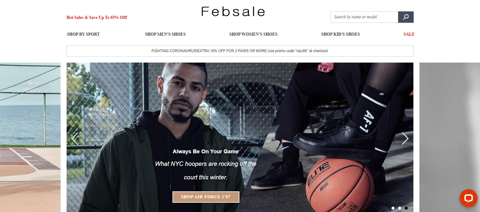 Febsale Homepage Image