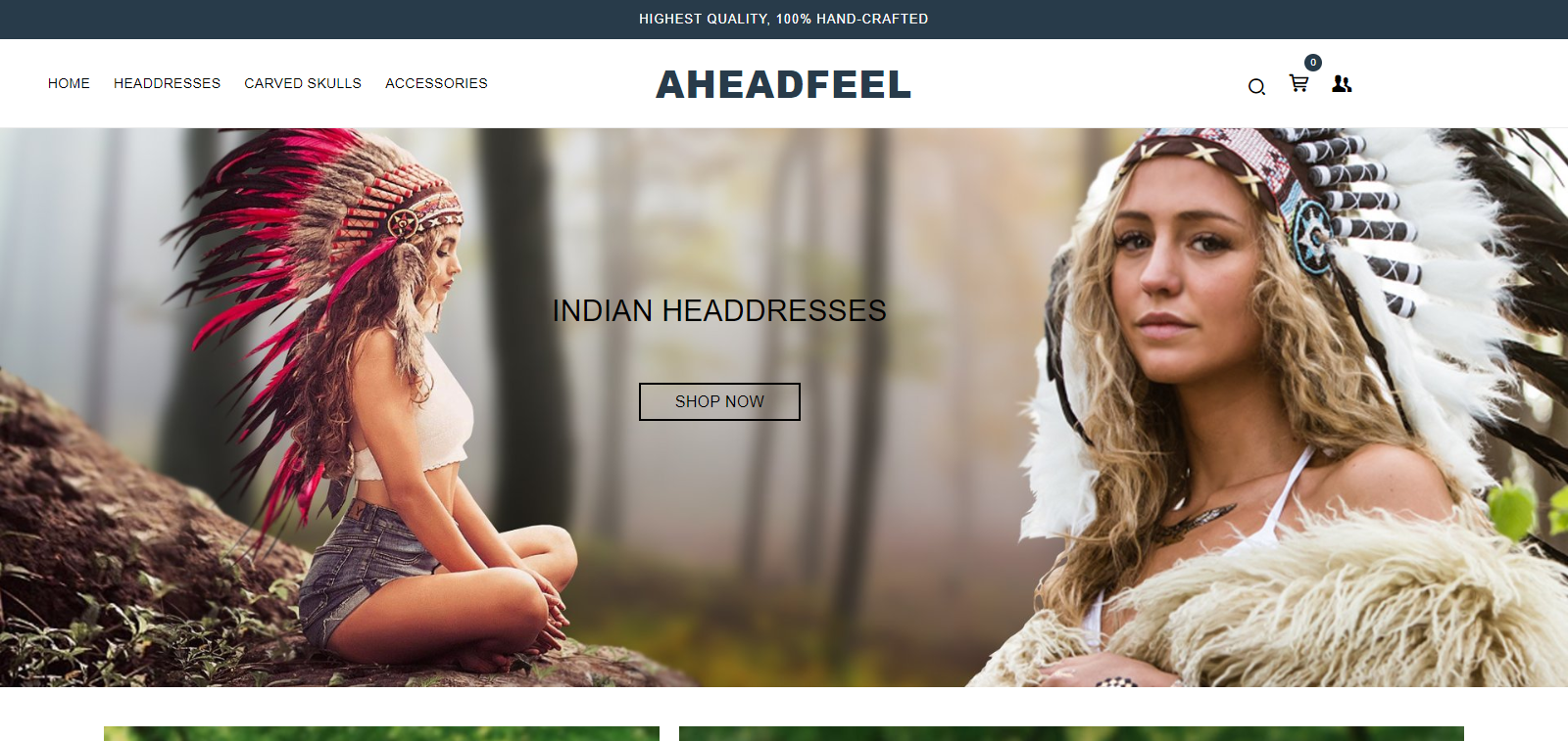 Aheadfeel Homepage Image