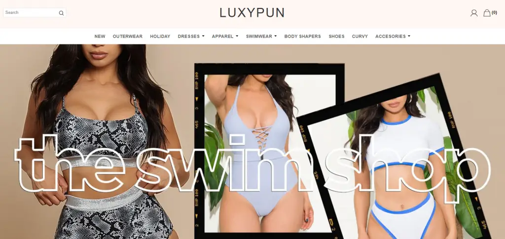 Luxypun Homepage Image