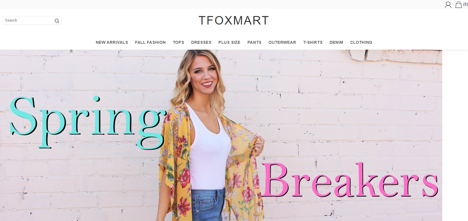 Tfoxmart Homepage Image