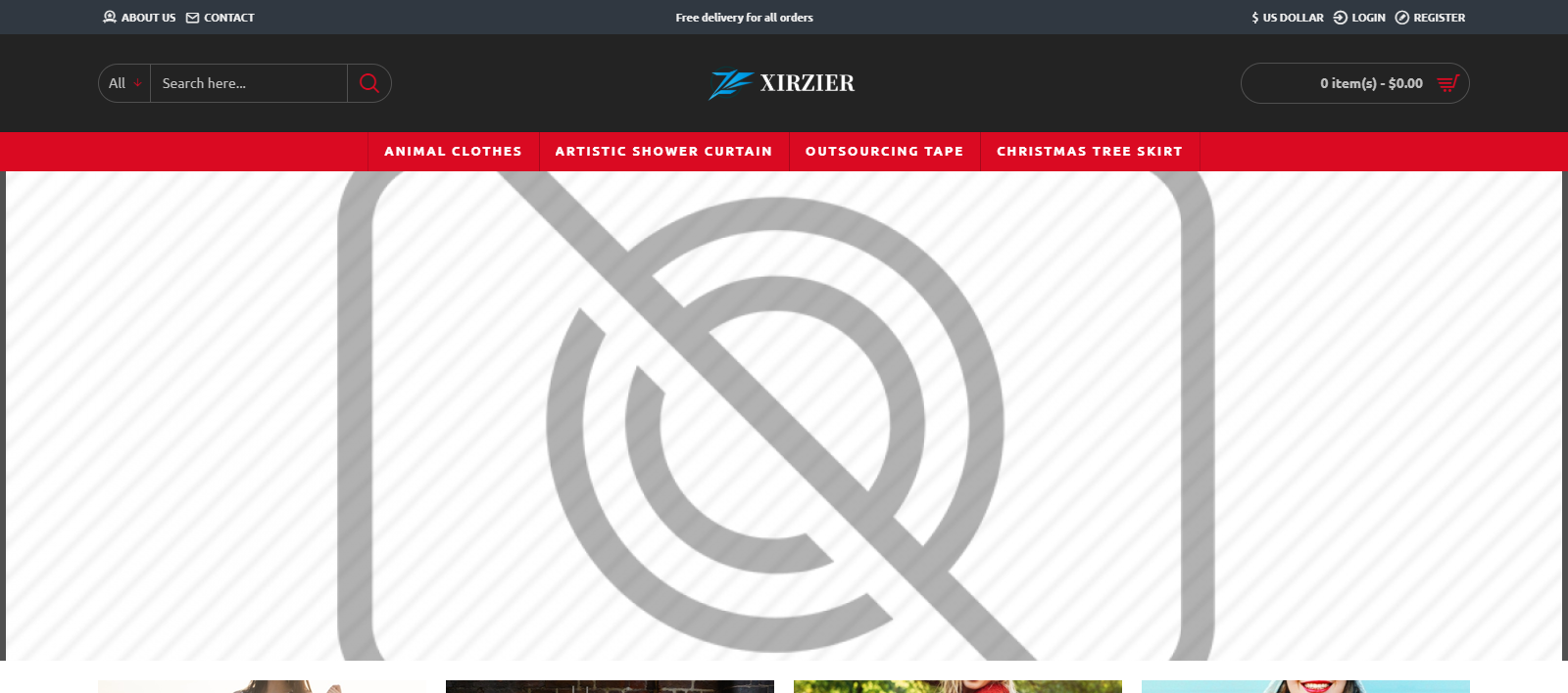 Xirzier Homepage Image