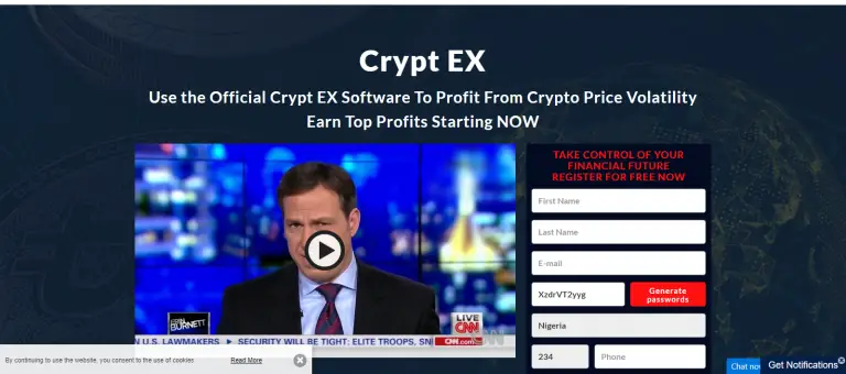 the-crypt-ex.com Review: Is Crypt EX Legit? or Scam