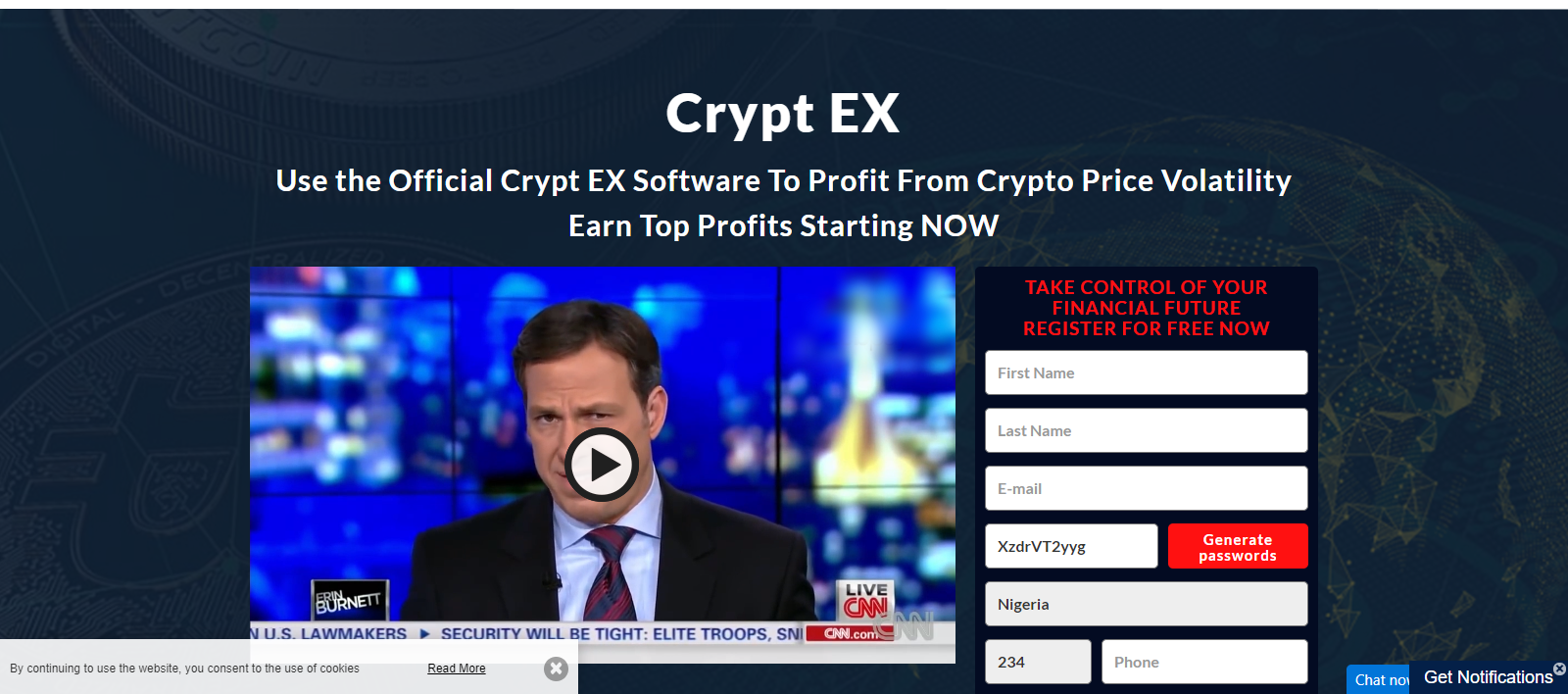 Cryptex Homepage Image