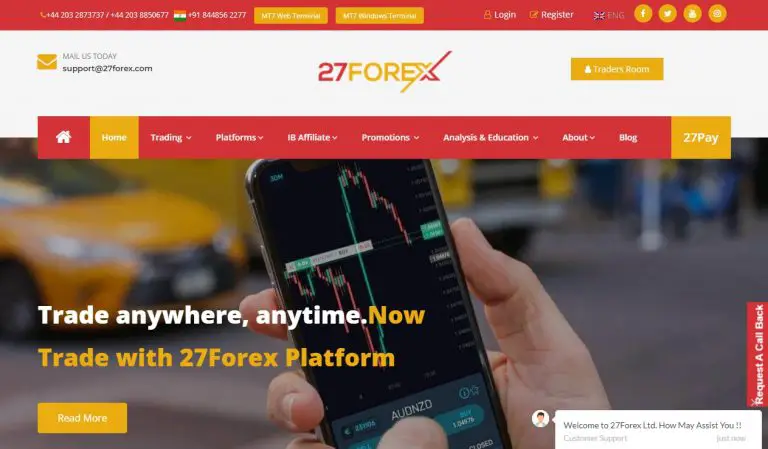 27Forex Review (2020): Scam Broker or Not?