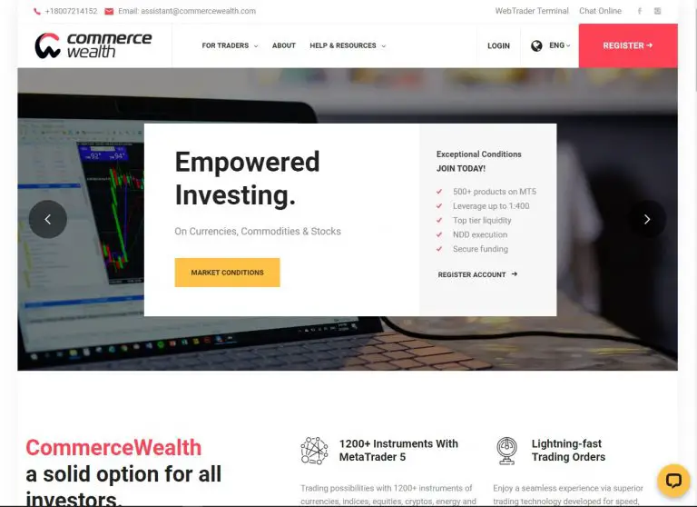 CommerceWealth Review(2020): Is commercewealth.com a Scam Broker