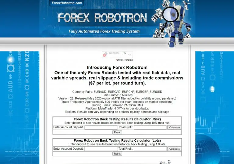 Forex Robotron Review: Is this EA a Scam?