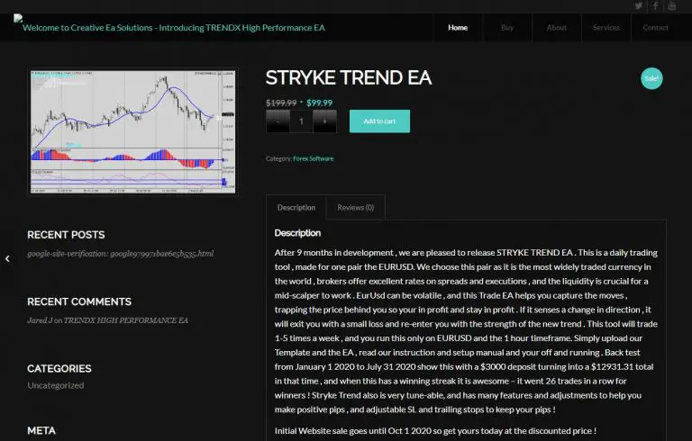 Stryke Trend EA Review: Legit or Scam?