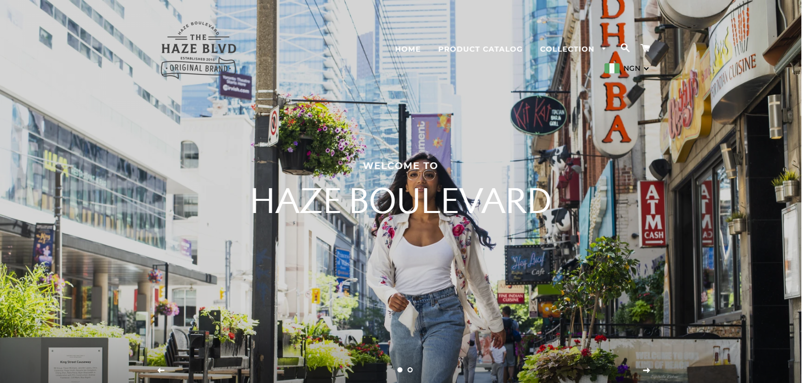 hazeboulevard Homepage Image