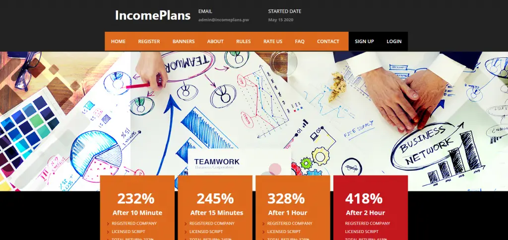 IncomePlans Scam