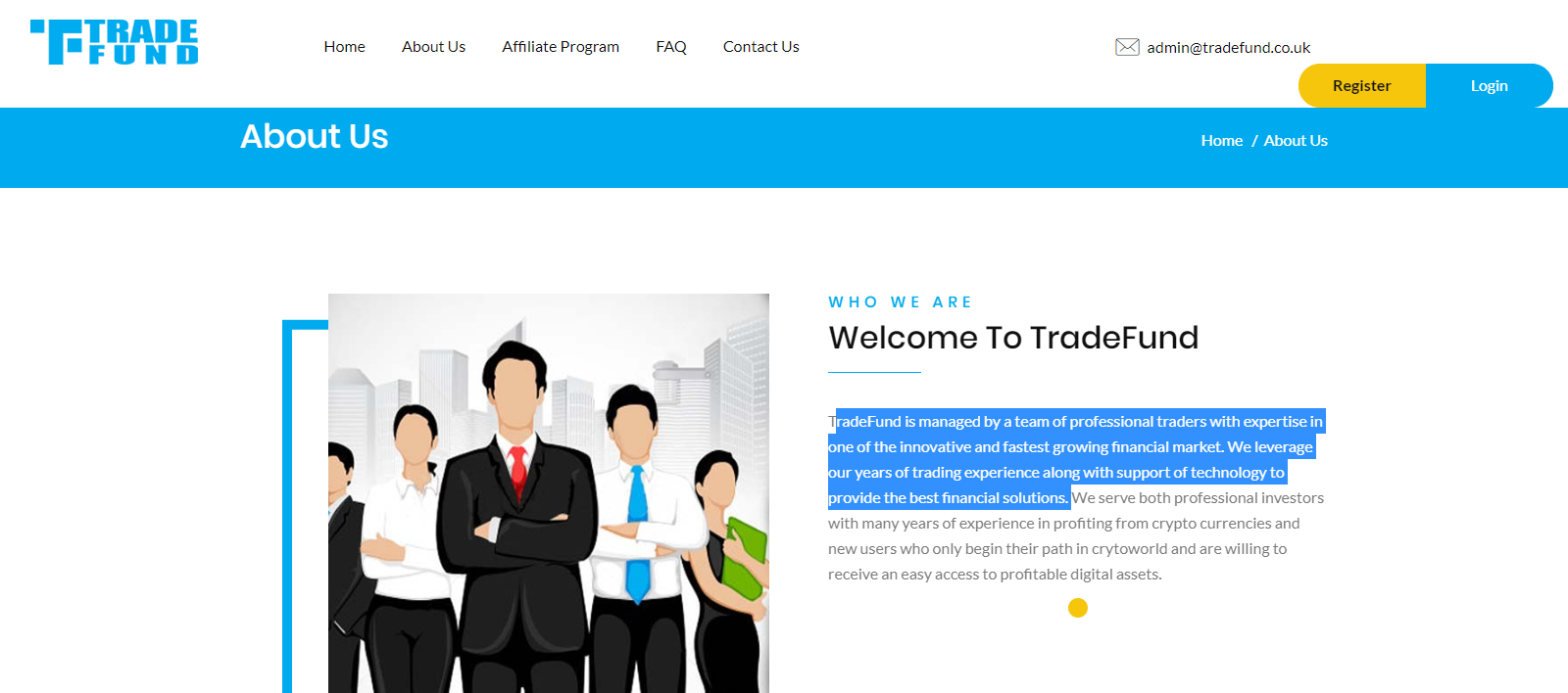 TradeFund Uk Homepage Image