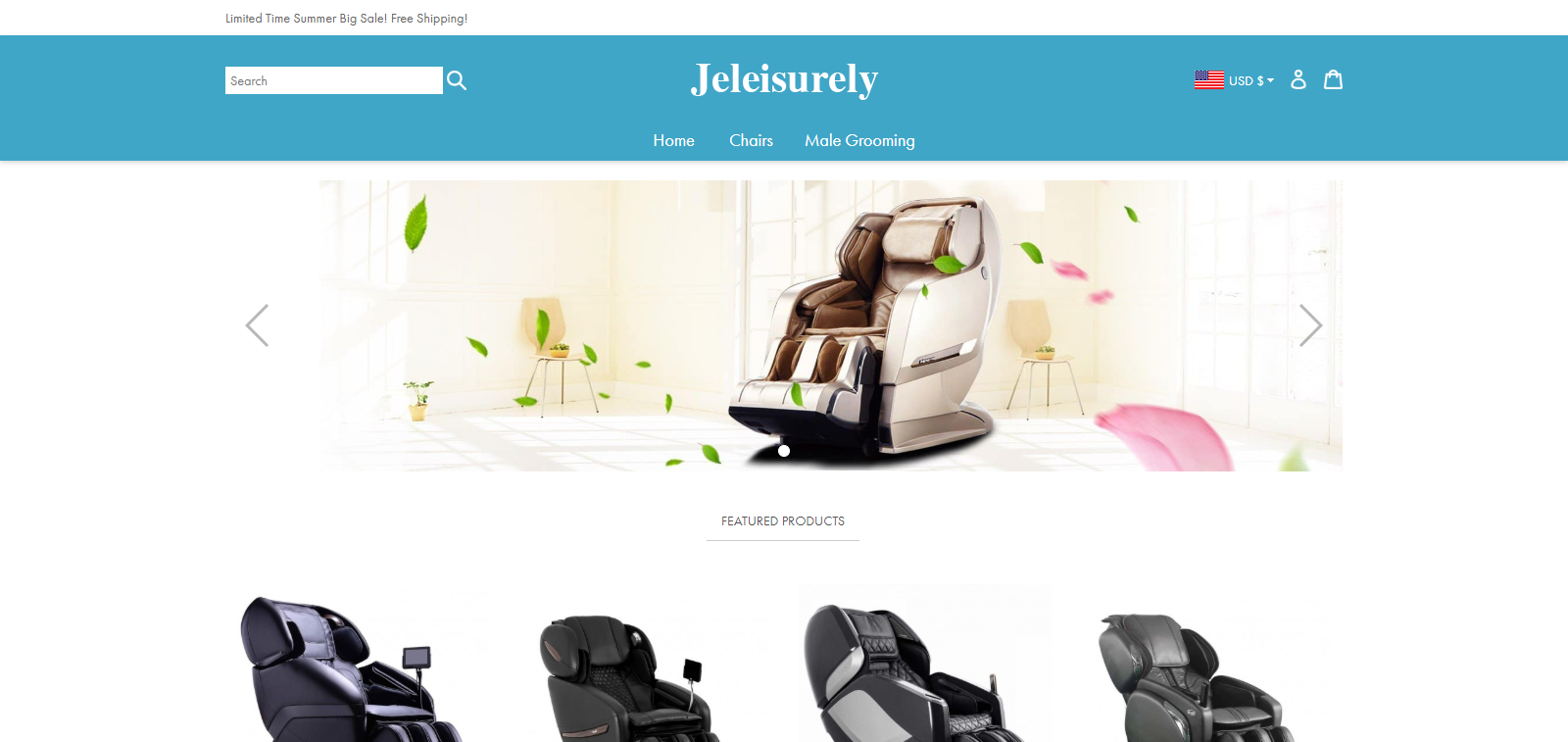 Jeleisurely Homepage Image