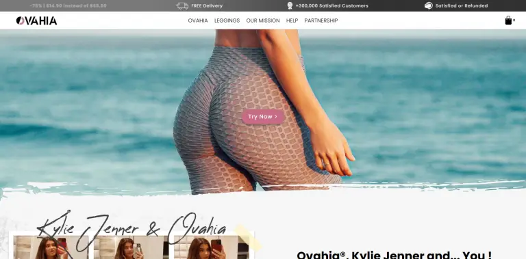 Ovahia Leggings Reviews: Another Scam Store!