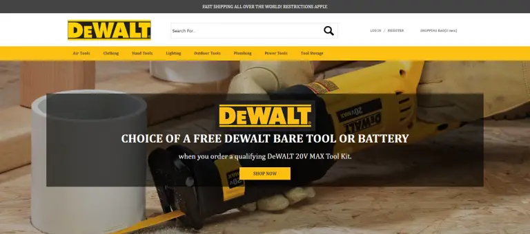 Dewaltset.ga Review: FAKE DEWALT STORE!