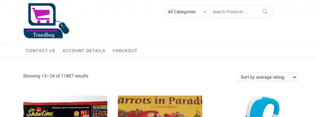 Trandbuy.com Homepage Image