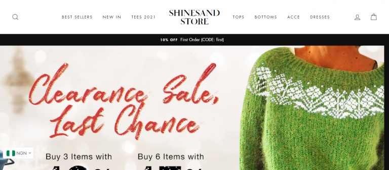 Shinesand Store Reviews: Is This Clothing Store Legit?
