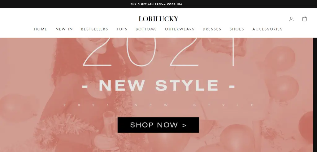 Lorilucky Homepage Image