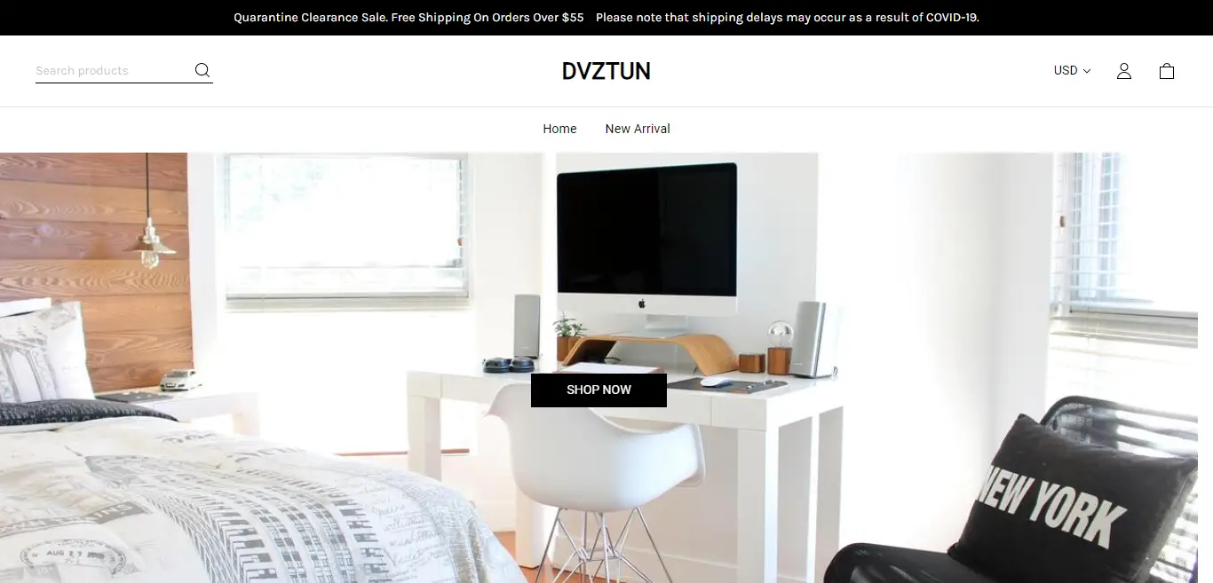 dvzun.top Homepage Image