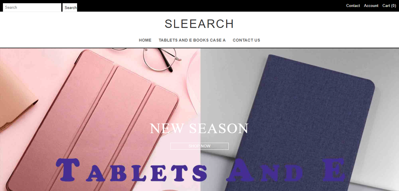 Sleearch.com Homepage