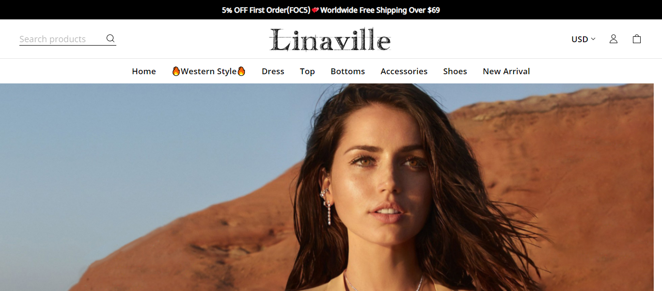 Linaville.com Homepage Image