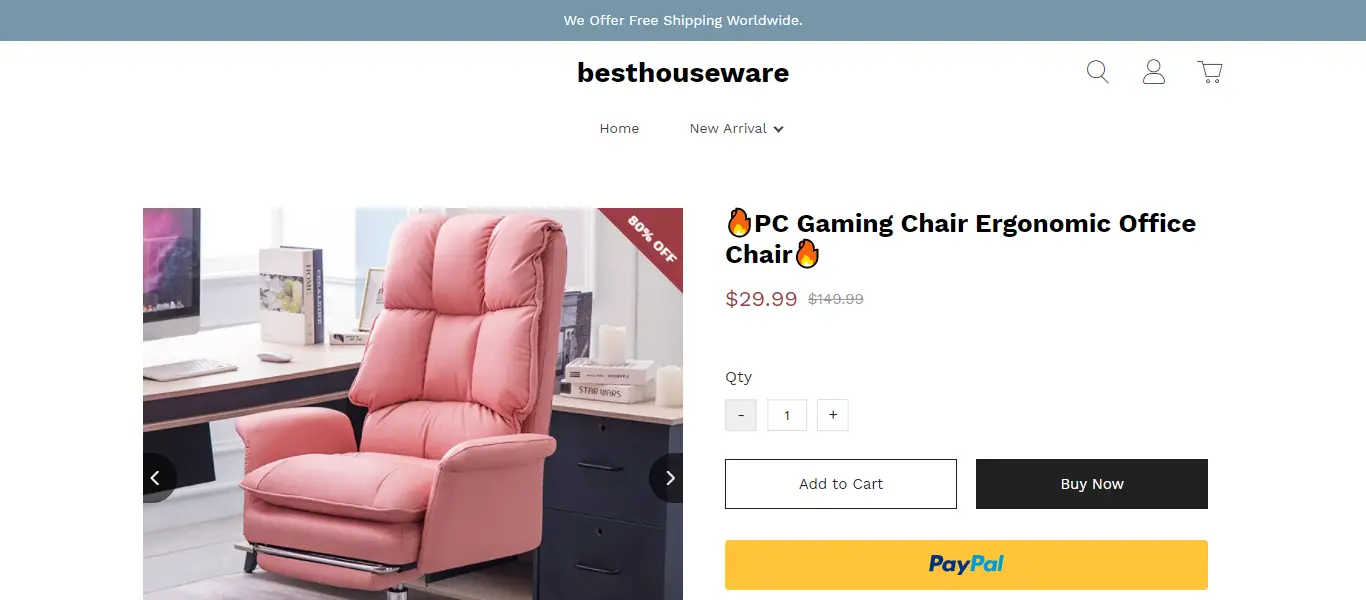 besthouseware.shop Homepage Image