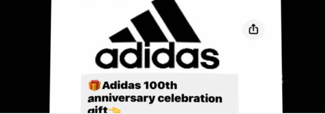 Adidas 100th Anniversary Scam