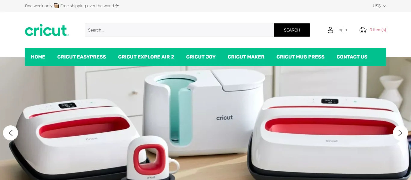 Cricutbigsale.site Homepage Image