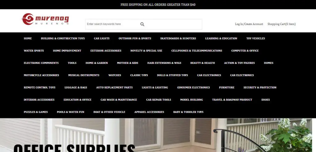 Murenog Review: Scam or Legit Online Store? Find Out! - SabiReviews