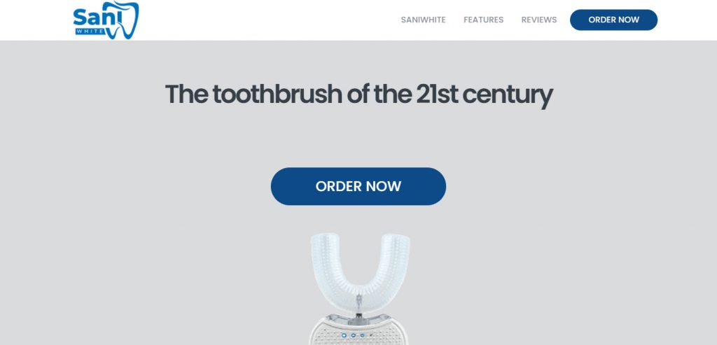 SaniWhite Toothbrush Image