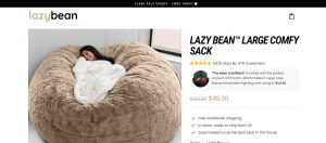 Lazy Bean Homepage Image
