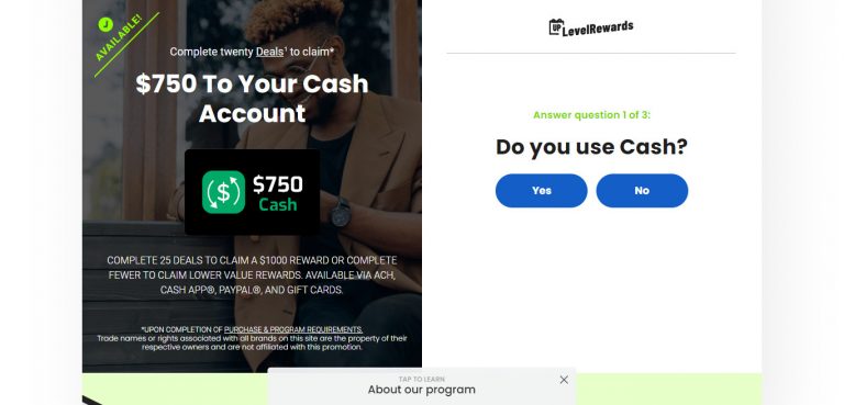 April Cash 2023 Scam - Fake $750 Reward For Surveys! - SabiReviews