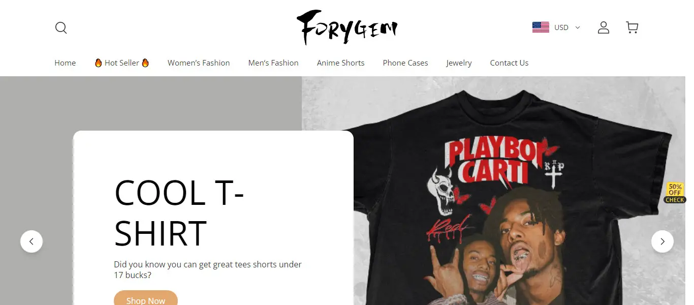 Forygem Reviews 2022 Scam Clothing Store! Buyers Beware! - SabiReviews