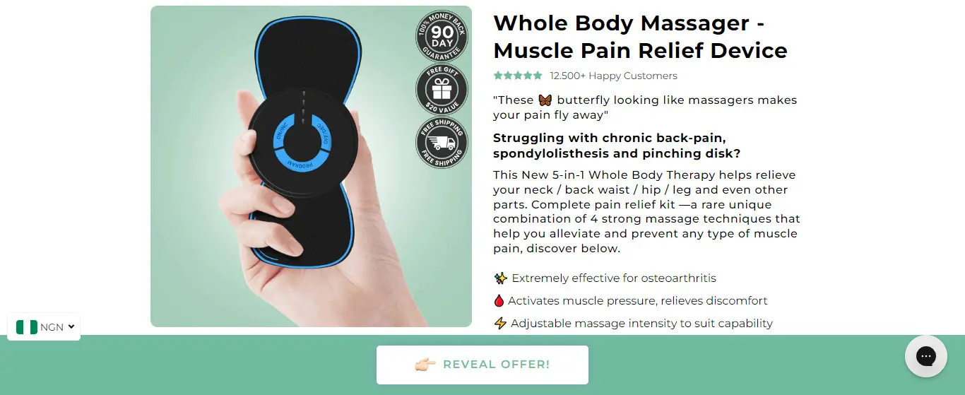 Nooro Whole Body Massager Reviews - Does It Really Work? - SabiReviews