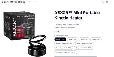 An Honest Review of The Viral Portable Kinetic Heater - SabiReviews