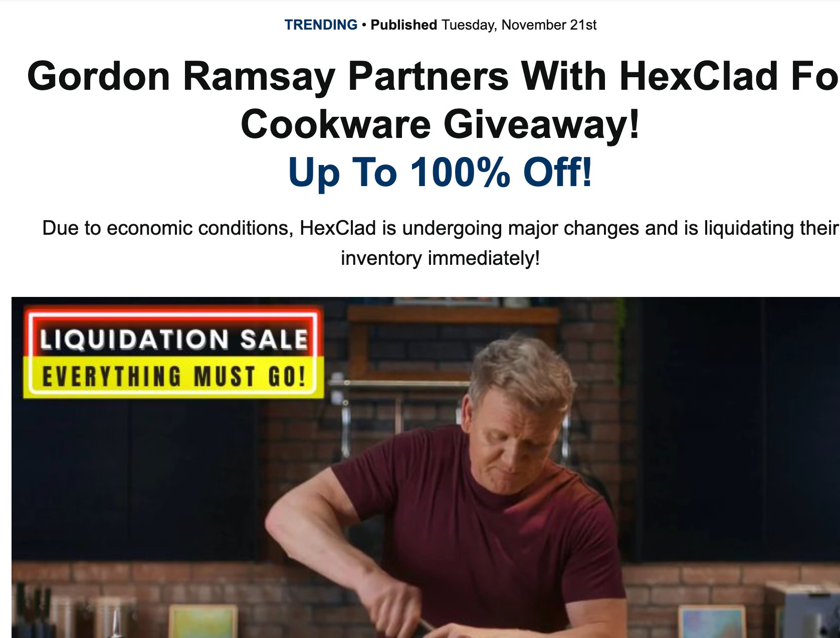 gordon ramsay cookware giveaway｜TikTok Search