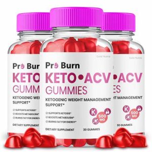 Pro Burn Keto ACV Gummies